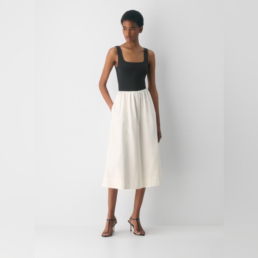 ❌SOLD❌ Aritzia Babaton Revive Dress - black/white sz small - Picture 1 of 8